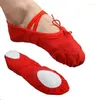 Dance Shoes Girls Soft Sole Ballet For Kids Adults Women Breathable Canvas Practice Gym Yoga