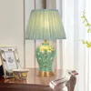 Table Lamps TYLA Chinese Style Ceramics Lamp LED Creative Touch Dimmable Simple Bedside Desk Light For Home Living Room Bedroom