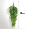 Decoratieve Bloemen Kunstmatige Perzische Varen Bladeren Wijnstokken Huis Tuin Kamer Decor Opknoping Nep Planten Blad Gras Bruiloft Wanddecoratie