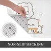 Tapis de bain Bubu et Dudu, tapis de pied, cuisine, salle de douche, amour, séchage rapide, rétro, salle de bain, imperméable, antidérapant, toilettes