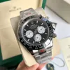 Luxe herenhorloges Hoge kwaliteit 116500 Automatisch mechanisch Saffier 40MM 904L roestvrij staal Montre de luxe Super lichtgevende waterdichte polshorloges Daytonas 88