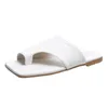 Slippers Summer Ladies Flat Comfort Roman Flip-Flops Beach بالإضافة إلى حجم 35-43 Sandalias de Verano Para Mujer 2024 Playa