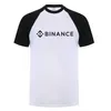 Binance T-shirt Crypto Mannen Casual Tees Cott Korte Mouw Cool Tops T-shirt OZ-421 P06z #