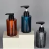 Sets 12pcs X 300ml 500ml Empty Shampoo Lotion Pump Container , Dispenser Shower Gel Plastic Bottle Big Size Body Washing Bottles Curtain