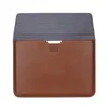 Laptopa torba plecakowa dla MacBooka Air 13 Case 11 12 15 Pro 13.3 15.4 Retina Unisex Sleeve Fundas PU Skórzana Podpok Notebook 24328