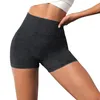 Heta kvinnor yogakort med hög midja träning shorts fit yoga lift rumpa fitn damer yoga gym kör korta byxor sportkläder m1t5#