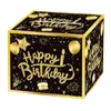 Gift Wrap Birthday Money Box For Cash With Pull Out Card Women Men