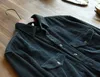 corduroy skjortor mens lg hylsa tjocka sladdjackor retro krage toppar avslappnad lös topprock o13l#