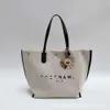 Factory Bron Hoogwaardige handtassen is canvas Tote Tas grote capaciteit draagbare winkelen enkele schouder Super emmer