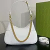 borsa di alta qualità Borsa a mezzaluna di lusso stampa palma Catene Cyme in pelle Tote Designer Chiusura con zip Borsa a tracolla da donna Borse hobo Borsa a tracolla da donna sotto le ascelle