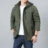 Erkekler için Parkas Erkek Ceketler Mens Style Giyim Bombacı Bombacı Büyük Boy Rüzgar Derecesi Kapşonlu Golf Rüzgar Yüzü Hafif Trekking Soğuk S8Y2#