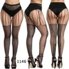 Hot Sexy Lingerie Erótica Ver Através Open Crotch Pantyhose Collants Mulheres Fishnet Malha Crotchl Suspensórios Meias Sex Costume m3Ni #