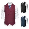 Eine Vielzahl von Stilen Herren Anzug Weste Frühling und Herbst Solide Retro All-Match Slim Fit Anzug Weste Hochzeit Party Casual Tank Tops P3kh #