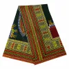 Ткань Новейшая настоящая африканская ткань с восковым принтом, 100% хлопок, нигерийский стиль, 6 ярдов, высокое качество, Анкара, Гана, принты, восковой материал H2161