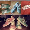 Casual schoenen op maat gemaakte damessneakers Sport onafhankelijk ontwerp Cartoon stijl Dames ademend aangepast bladdierenpatroon