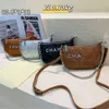 Crossbody väska designer säljer heta modemärke kvinnors väskor liten väska för kvinnors ny populär texturstilkedja enskild axel underarm kvadrat