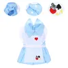 Hondenkleding Winterjurk Warme kleding Puppy Trui Rok Koud weer Jas Outfit Feestkostuum voor vakantie