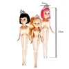 Corpo della bambola del giocattolo della decorazione del partito per le bambole nude della torta di cottura della principessa di plastica con la figura femminile della testa Baby Shower