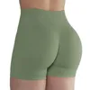 Vita alta Push Up Breve Elasticità Traspirante Scrunch Butt Fi Pantaloncini da corsa Pantaloncini sportivi Abbigliamento donna Palestra S-XL P1wr #