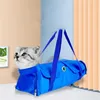 Transportadores para gatos, bolsa bandolera multifunción para el cuidado de perros, bolsas fijas de sujeción, antiarañazos, baño especial, lavado, recorte de uñas