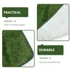 Decorative Flowers Pet Mat Playing Grass Pad Delicate Pee Cage Replaceable Fake Portable Accessories Wear-resistant