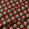 Ткань Рождественский зеленый человек, 100% хлопчатобумажная ткань для детской одежды, лоскутная ткань, чехол для подушки, материал для шитья своими руками