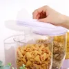 Barattoli a tre barili Macchina per cereali, Dispenser per cereali per la colazione domestica, Secchio per il riso, Serbatoio per l'avena, Serbatoio per gli snack