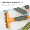 Dog Apparel Pet Dematting Comb Tool Rake Grooming Detangler Brush