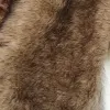 Stoff Pelz Stoff Plüsch Meterware für Mäntel Kleidung DIY Nähen Verdicktes Fleece Tuch Nachahmung Hundehaare Einfarbig Schwarz Weiß Winter