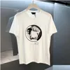 T-shirt da uomo T-shirt con stampa di lettere Nero Moda uomo Designer Estate Alta qualità Top manica corta Taglia S-5XL Drop Delivery Apparel C Otfds