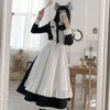 Plus Size Lg Maid Kostüm Dr Unisex Kleidung Männer Frauen Anime Lolita Cosplay Anzug Schwarz und Weiß Niedlichen japanischen Stil Outfit 938f #