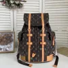Tasarımcı sırt çantası lüks marka çantası çift omuz kayışları sırt çantaları kadın cüzdan gerçek deri çanta bayan ekose cüzdanlar duffle bagajı by marka w517 004