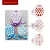 Baking Moulds Easter Egg Shape Pattern Cookie Stencils Cake And Cupcake Decoration Mold Plastic Mould Decorating Tool Bakeware