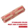 Party Decoration Penny Coin Wrappers Sleeves Flat Rolls 100PCS