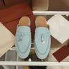 Moda Tasarımcısı Loafers Kadın Daireleri Erkekler Tembel Yumuşak Çözük Slip-On Sıradan Deri Ayakkabı Rahat ve Çok Yönlü