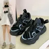 Casual Shoes Gioio Black Women's Sneakers Sports Platform Spring Flat Tennis Basket Vulcanize Running Lolita Trainers