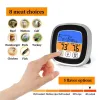 Meters Oventhermometer Keukenthermometer Kerntemperatuursonde Digitaal alarm Vleesthermometer LCD Digitale voedselkookthermometer