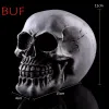 Sculptures Human Head Skull Statue for Home Decor Resin Figurines Halloween Decoration Sculpture Medical Teaching Sketch Model Crafts 166