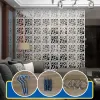 Dividers 29/39 CM Folding Hanging Screen White Room Divider Panels Decorative Room Partition Hanging Curtain Home Decor Wall Art