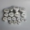 Storage Bottles 100 Set 20g 25g Aluminium Nail Art/Cosmetic/Travel/Cream Pot Jar Tin Balms Container For Make-up