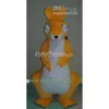 Mascot Costumes Foam Cute Funny Orange Kangaroo Cartoon Plush Christmas Fancy Dress Halloween Mascot Costume