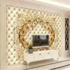 Wallpapers Milofi Golden Rose Luxe Zacht Pakket TV Bank Achtergrond Muurschildering