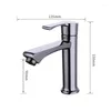 Bathroom Sink Faucets G1/2 European And American Style Zinc Alloy Faucet Single Handle Deck Mount Washbasin Cold Tap