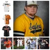 College Campbell 33 Peyton Brown 40 Griffin Parrill 26 Trent Adams 22 Maillot de baseball Daniel Brown 37 Garret Kangas 18 Cameron O'Brien 31 Anthony Mitta cousu sur mesure