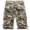 Trendy Summer Camoue Cargo Shorts Hommes Casual Tactique Boardshorts Streetwear Cott Pantalons Courts Poches Vêtements O4uC #