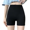 Culottes pour femmes Sous-vêtements Drop Femmes Boxer élastique Sous Fit Pantalon anti-éblouissement Jupes de taille non bouclées Courte Sécurité Slim Panty