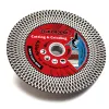 Zaagbladen 115mm Super Diamond Turbo Tile Blade Porcelain Cutting Blade With M14 Or 5/8"11 Thread Cutting and Grinding Ceramic Tile Stone