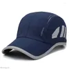 Berretti Visiera da corsa Berretto ad asciugatura rapida Protezione solare Cappelli per la pulizia per le donne Attrezzi sportivi Cappello a rete da baseball per uomo all'aperto