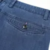 Nowa wiosna 2023 Jasnoniebieski strój męski proste dżinsy Busin Casual Denim Pants Modalne spodnie tkaniny Męskie marka S5OF#