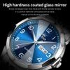 OLEVS ORIGINAL VATTENSKAPA MENSVARVAR Digital Mirror Quartz Watch For Man Lysande rostfritt stål Armbandsur Male Date Week Week 240328